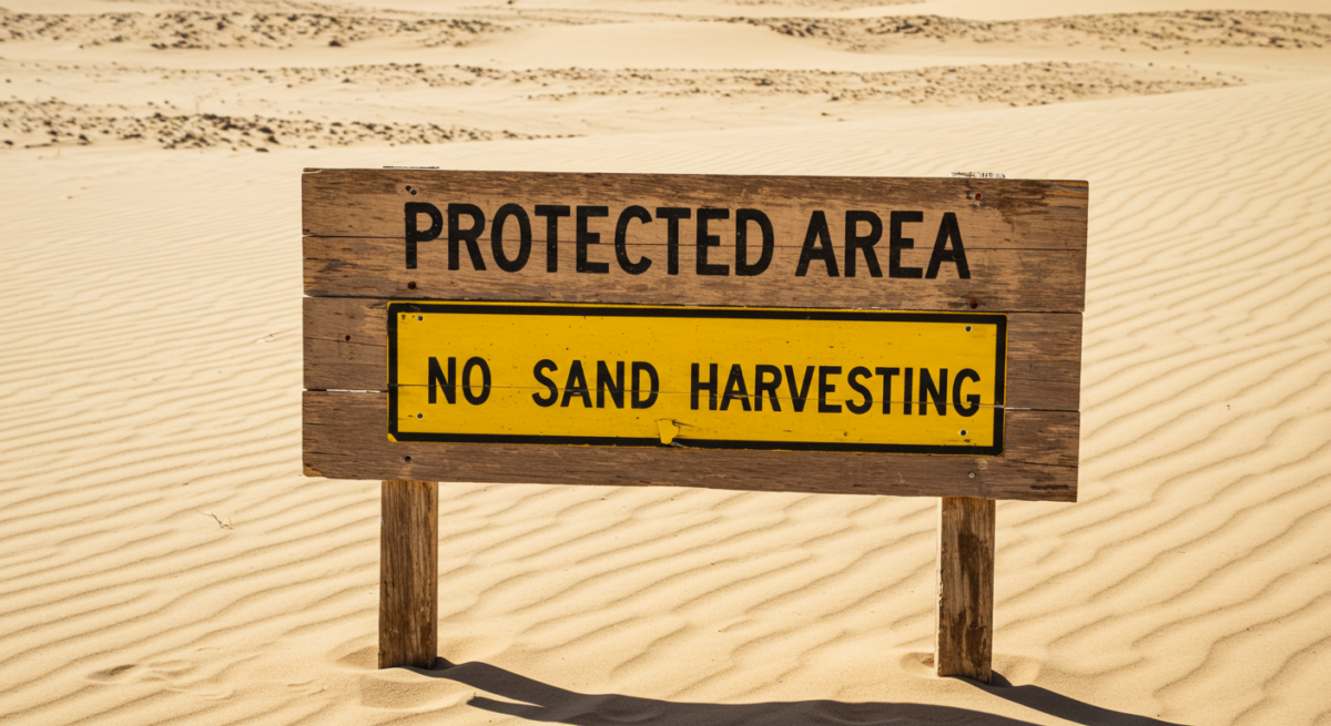 Sand Harvesting Regulations: New Rules for Sustainability